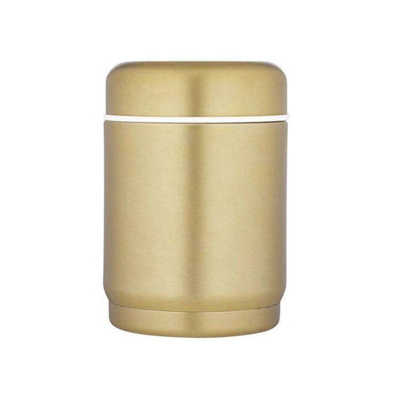 Avery Brushed Gold Small Food Container