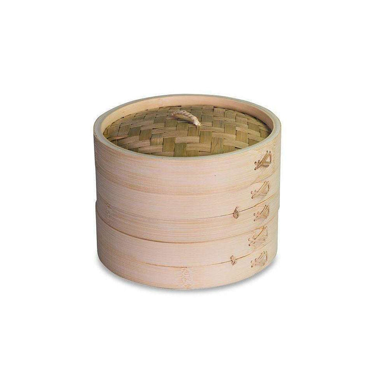 Bamboo 3 Piece Steamer 8 Inch 20cm