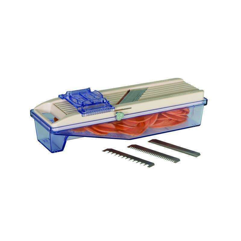 No 2 Japanese Mandolin Vegetable Slicer 64mm with Catchbox