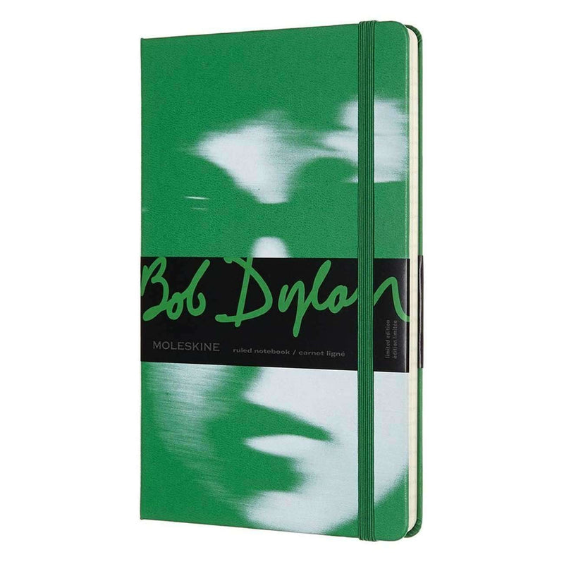 Bob Dylan Notebook - Ruled - Large - Green
