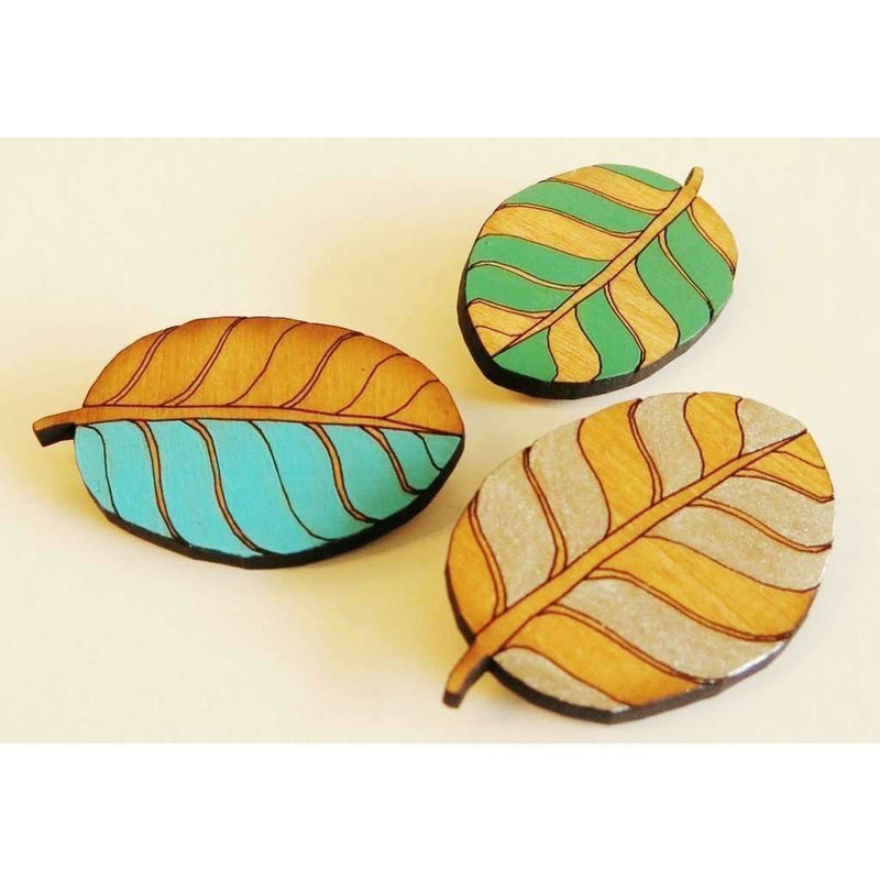 Brooch- Leaf
