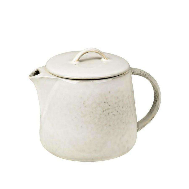 Broste Nordic Sand Teapot Flat Lid