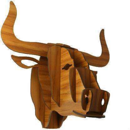 Bull Trophy Head Kitset- Medium