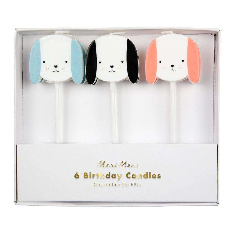 Candles Dogs Set of 6