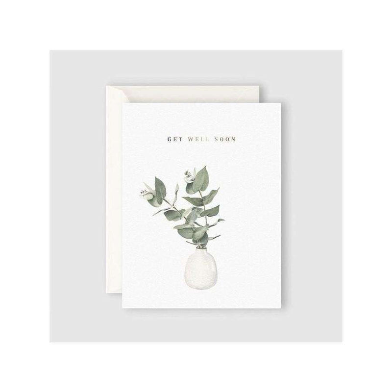 Card - Eucalyptus Get Well Soon