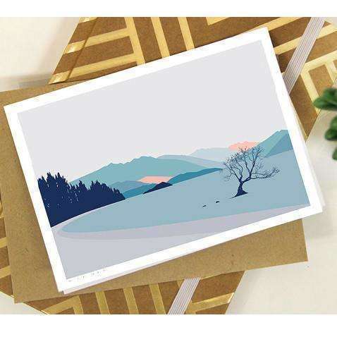 Card- Lake Wanaka Tree