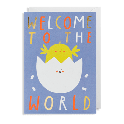 Card Welcome To The World