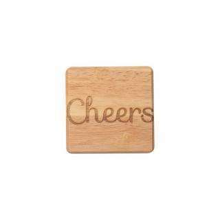 Cheers Wooden Coaster