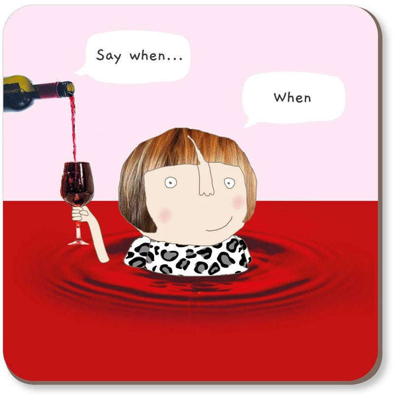 Coaster - Wine When