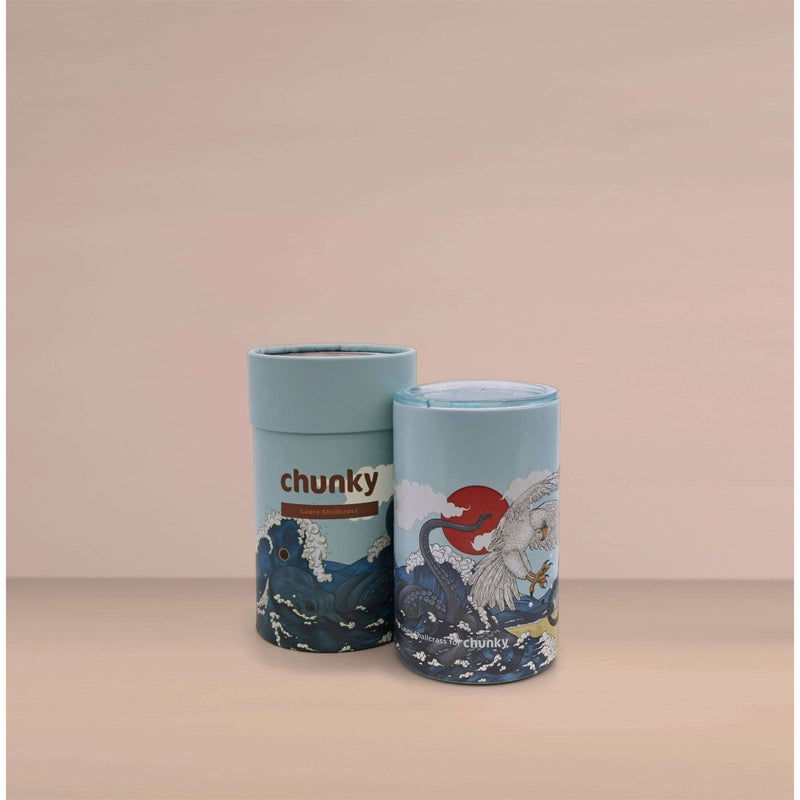 Coffee Cup - Blue Wave 14oz - Laura Shallcrass