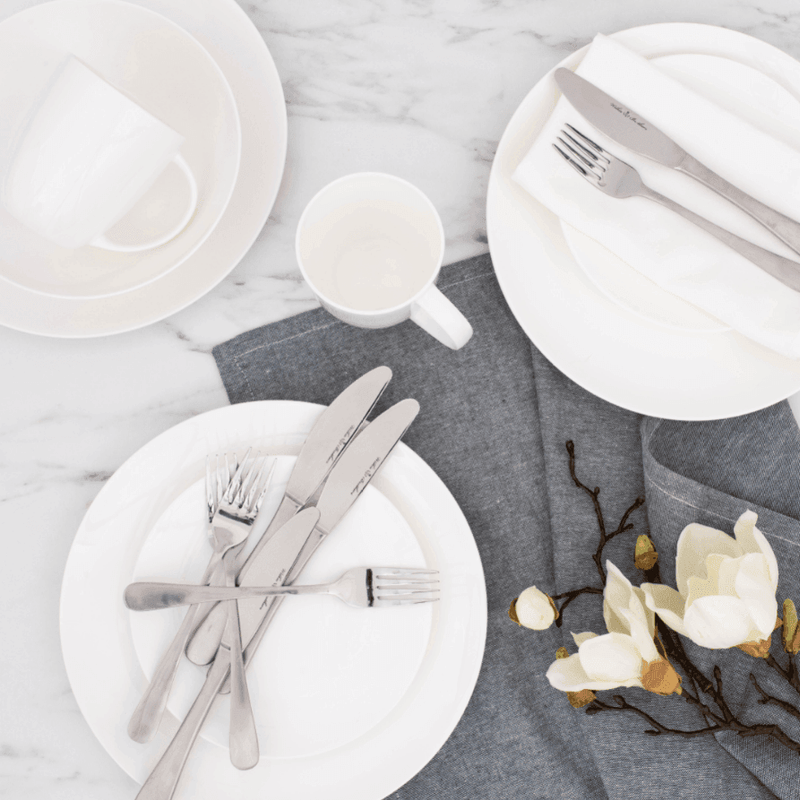 Coupe Fine Bone China 16 Piece Dinner Set