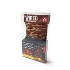 Wired Led Lights Copper 2 Meter