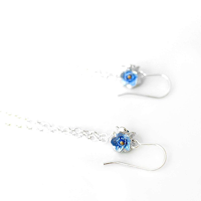 Earrings Forget Me Not Trio Tassel
