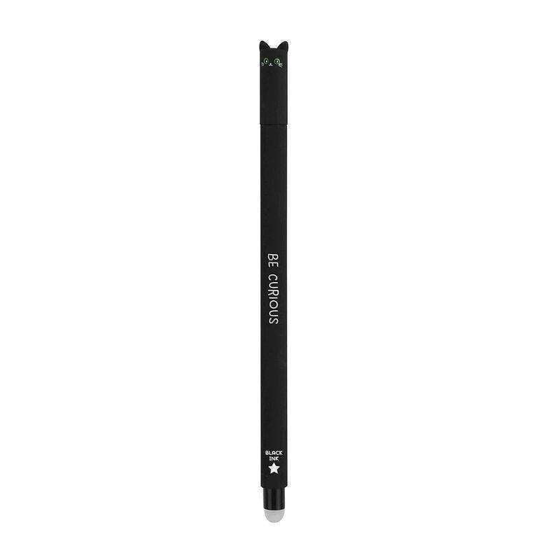 Cat Black Erasable Pen