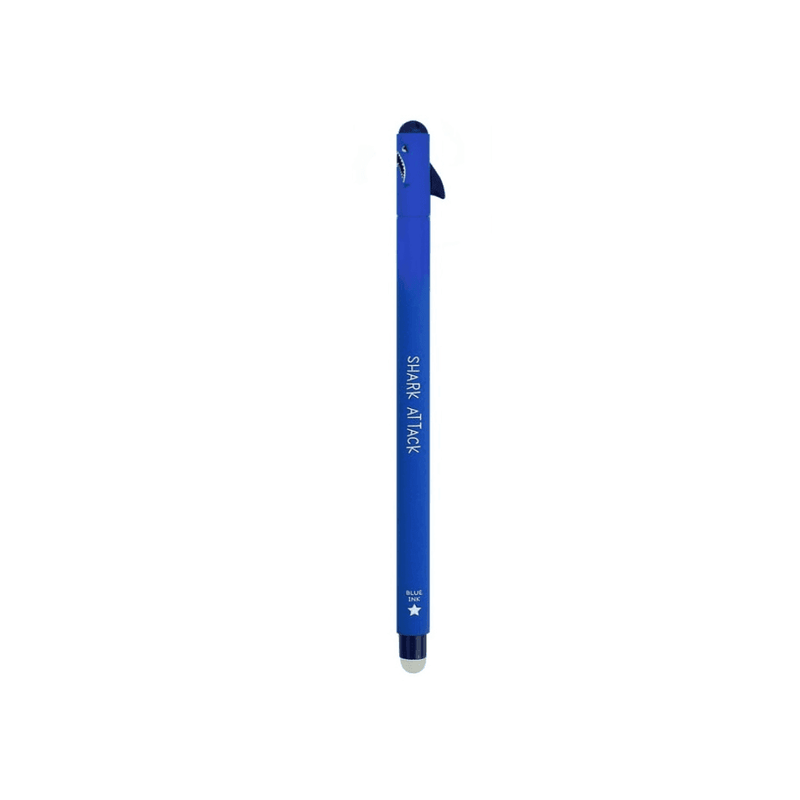 Shark Blue Erasable Pen