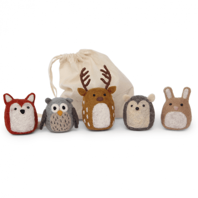 Forest Animals - Set of 5