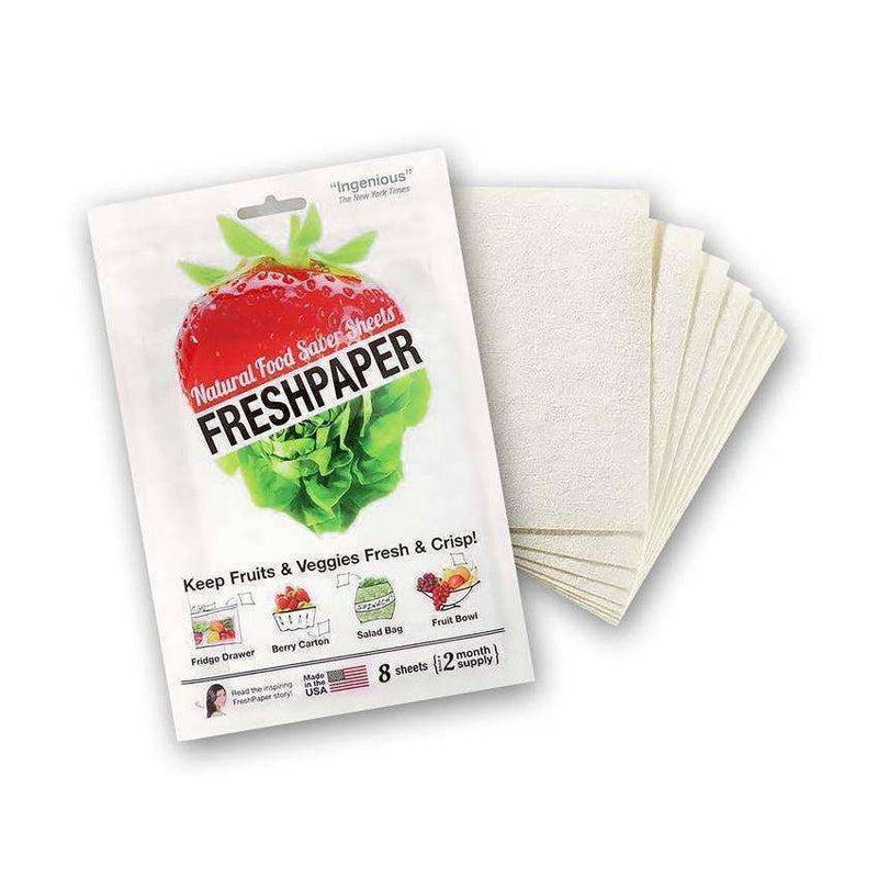 Fresh Paper 8 Sheet Pack Fruit & Vegetables