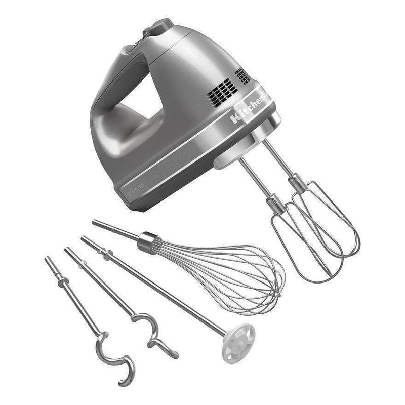 Artisan 9 Speed Hand Mixer Contour Silver