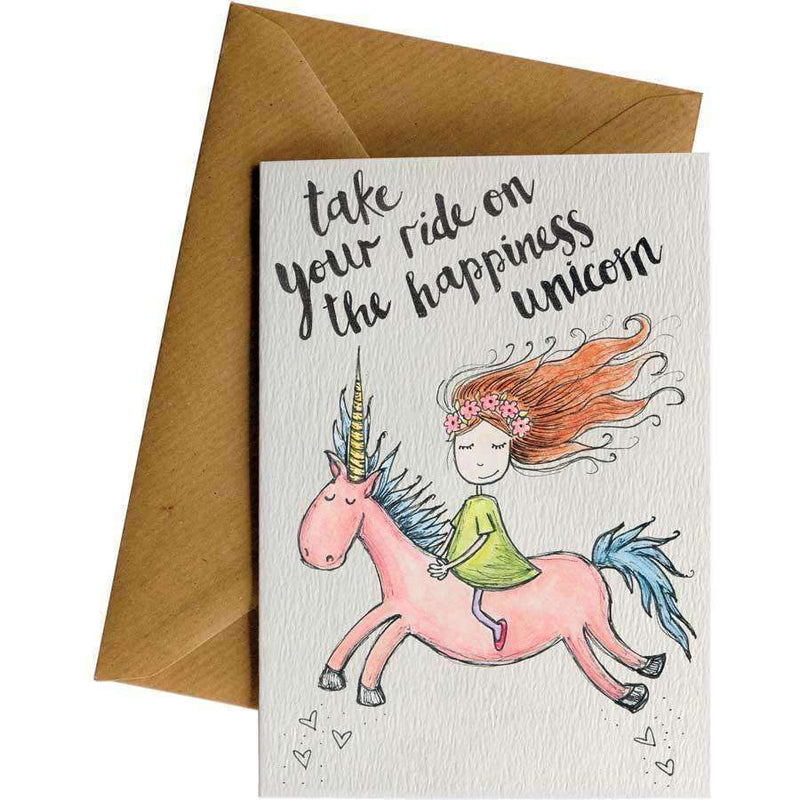 Happiness Unicorn Card