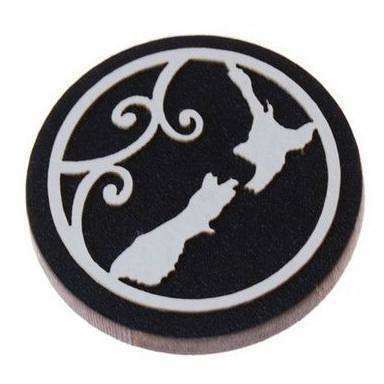 Keeper Magnet Icon Black- Map
