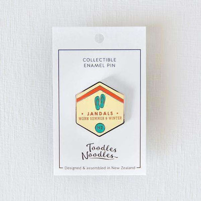 Kiwiana Pin Jandals