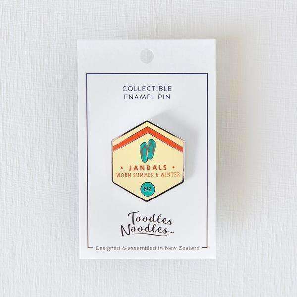 Kiwiana Pin Jandals