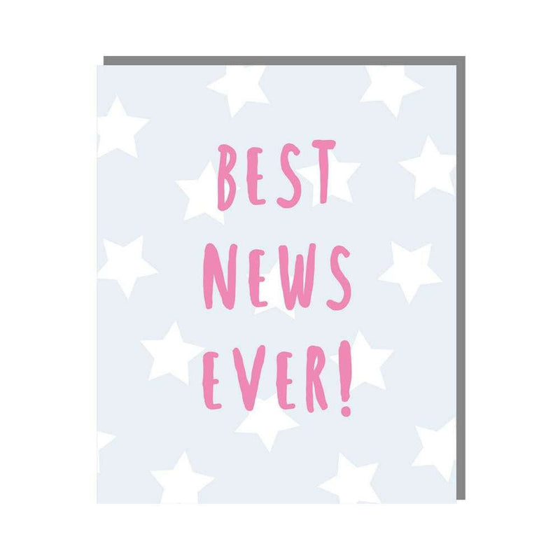 Mini Congratulations Card Best News