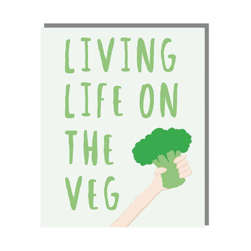 Mini Humour Card Veg