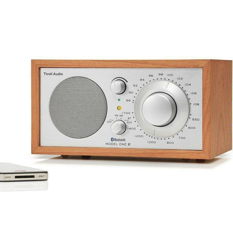 Model One BT AM/FM Bluetooth Radio Cherry/Silver