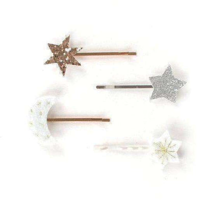 Moon & Star Hair Slides