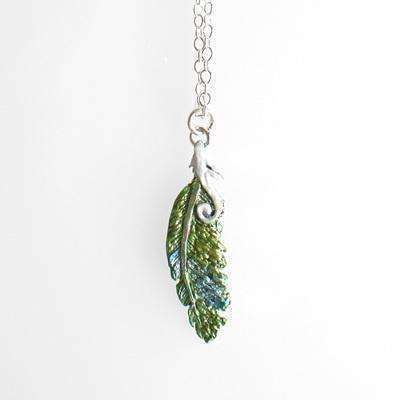 Necklace- Kereru Feather