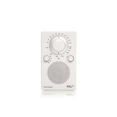 Pal BT AM/FM Bluetooth Portable Radio White/White