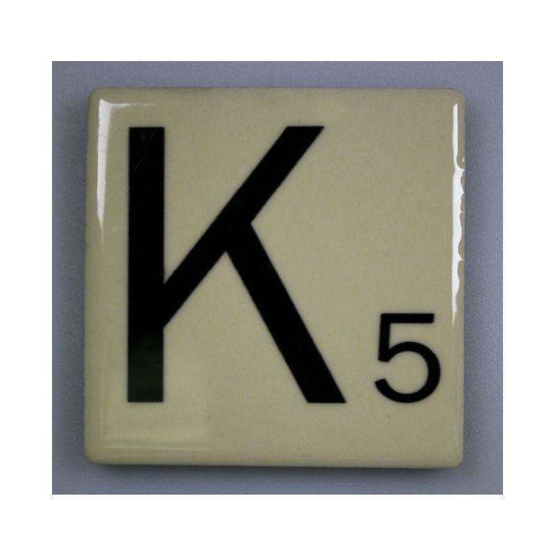 Scrabble Magnet- K