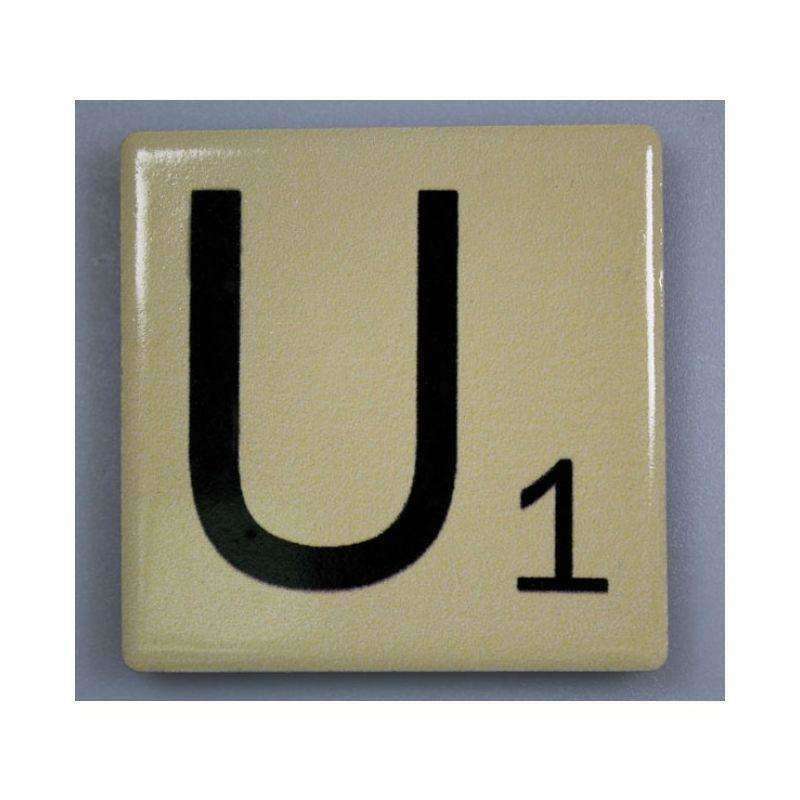 Scrabble Magnet- U