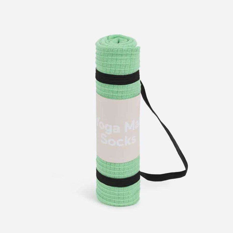 Socks- Yoga Mat Green