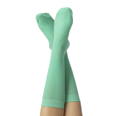 Socks- Yoga Mat Green