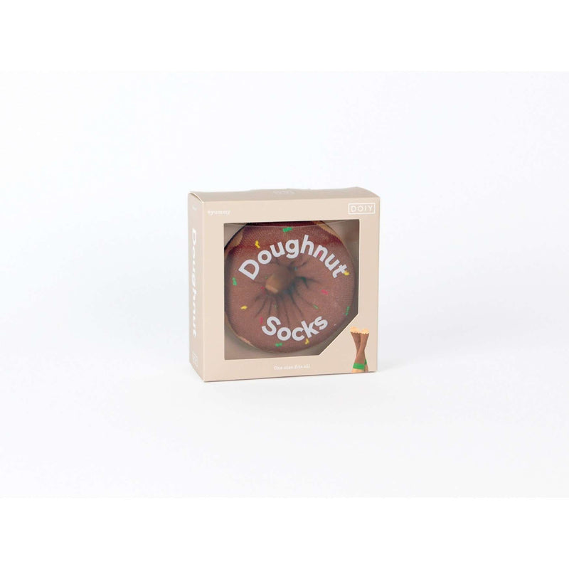 Socks Doughnut Brown