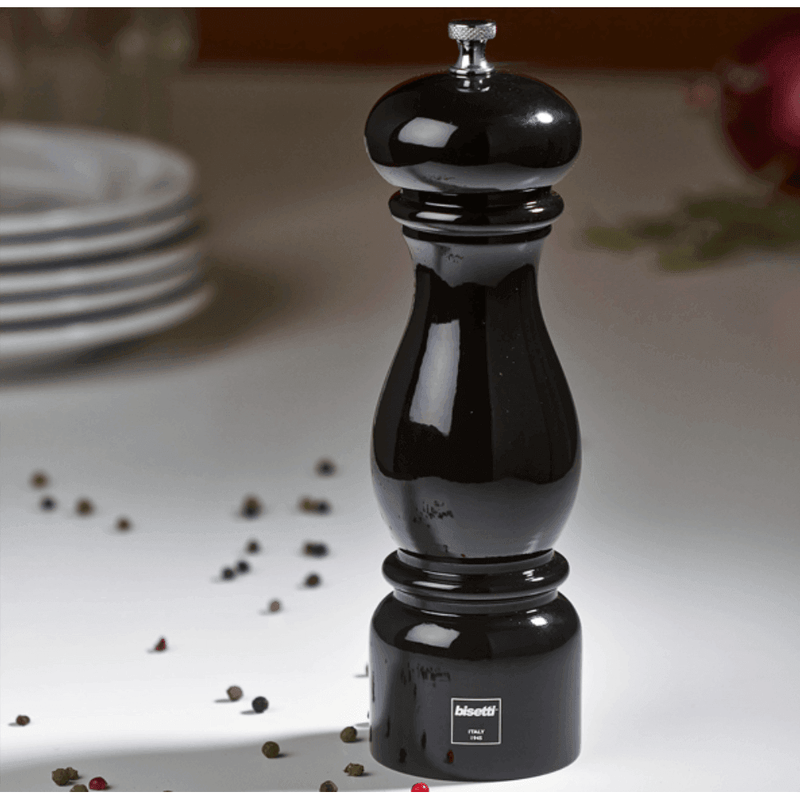 Sorrento Peppermill Beech Black Lacquered 250mm
