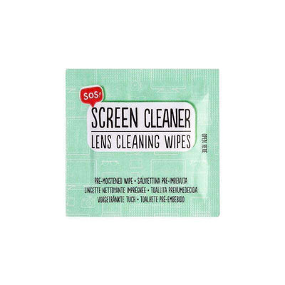 SOS Screen Cleaner - Lens cleaning wipes