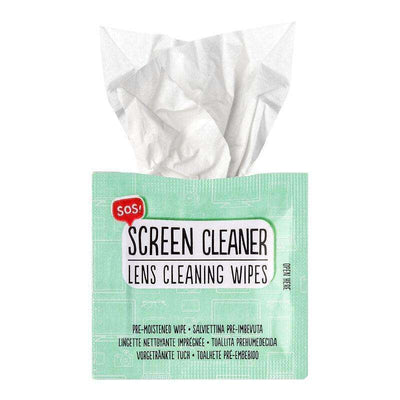 SOS Screen Cleaner - Lens cleaning wipes