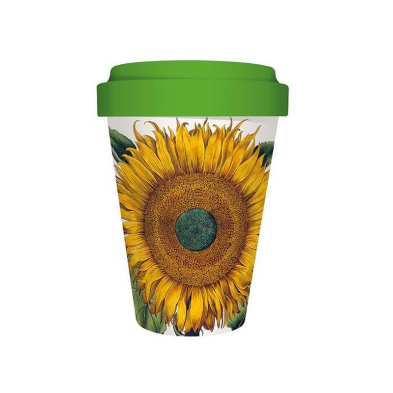 Sunflower Bamboo Travel Mug