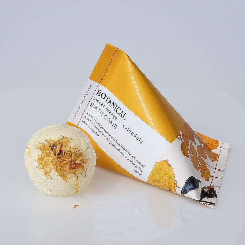 Sweet Orange + Calendula Bath Bomb