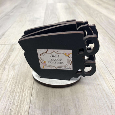 DELTilly'S Tea Coasters Teacup