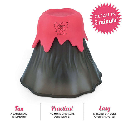 Volcano Microwave Cleaner
