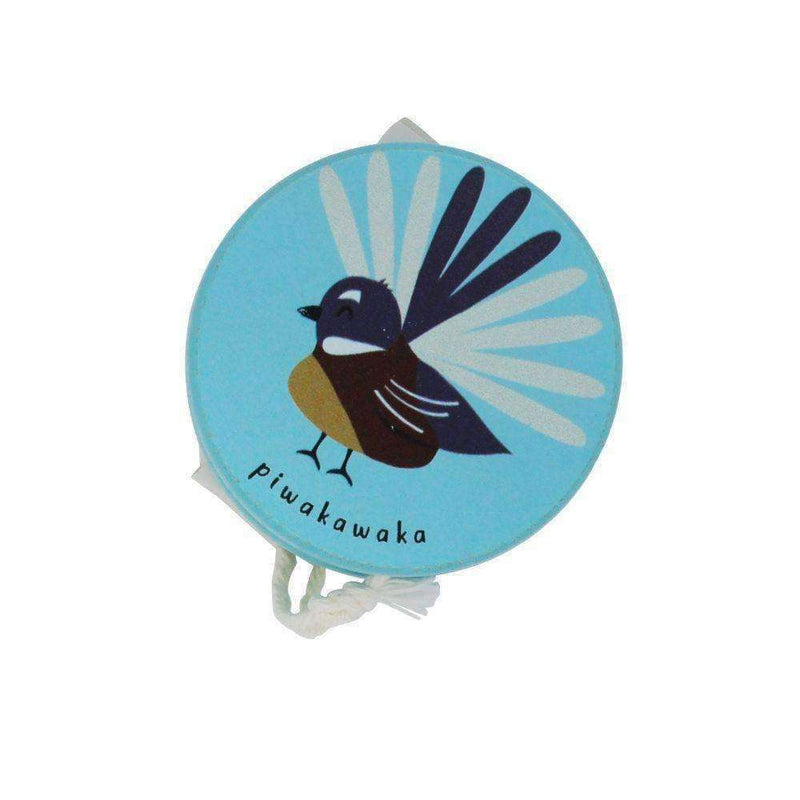 Wooden Yoyo Blue-Piwakawaka